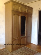 Шкаф для платья и белья "Купава" ГМ-8427-01 дуб
