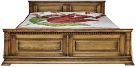 Кровать двуспальная "Верди-Люкс 180x200" дуб.В НАЛИЧИИ.