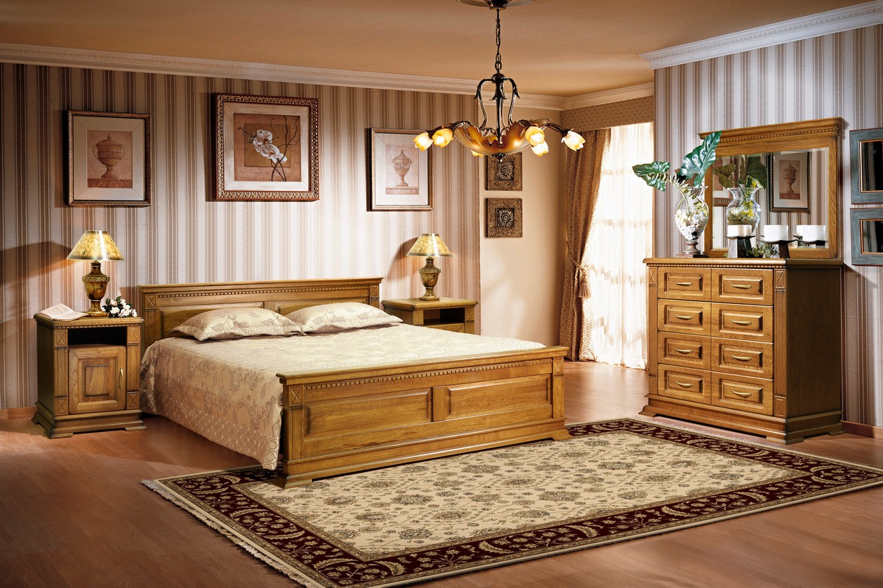 Спальня "Верди-Люкс" 4 дуб