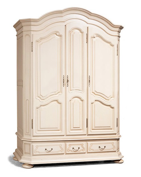 Шкаф для платья и белья "Босфор" ГМ-6213 слоновая кость