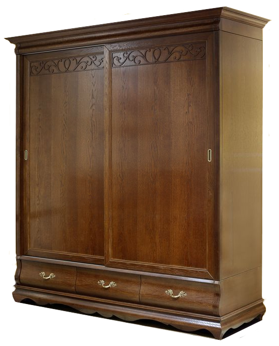 Шкаф-купе "Оскар" орех