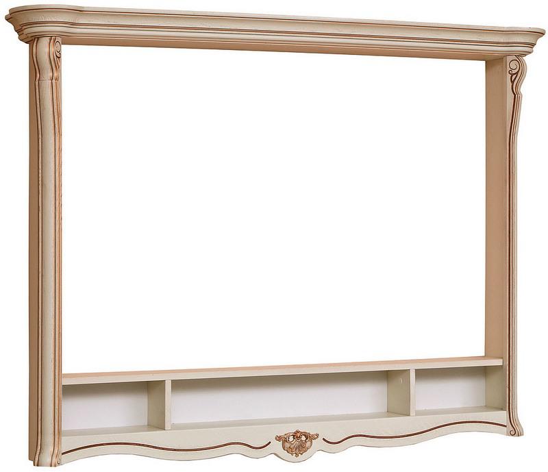 Полка "Алези 1" П350.21 слоновая кость с золочением