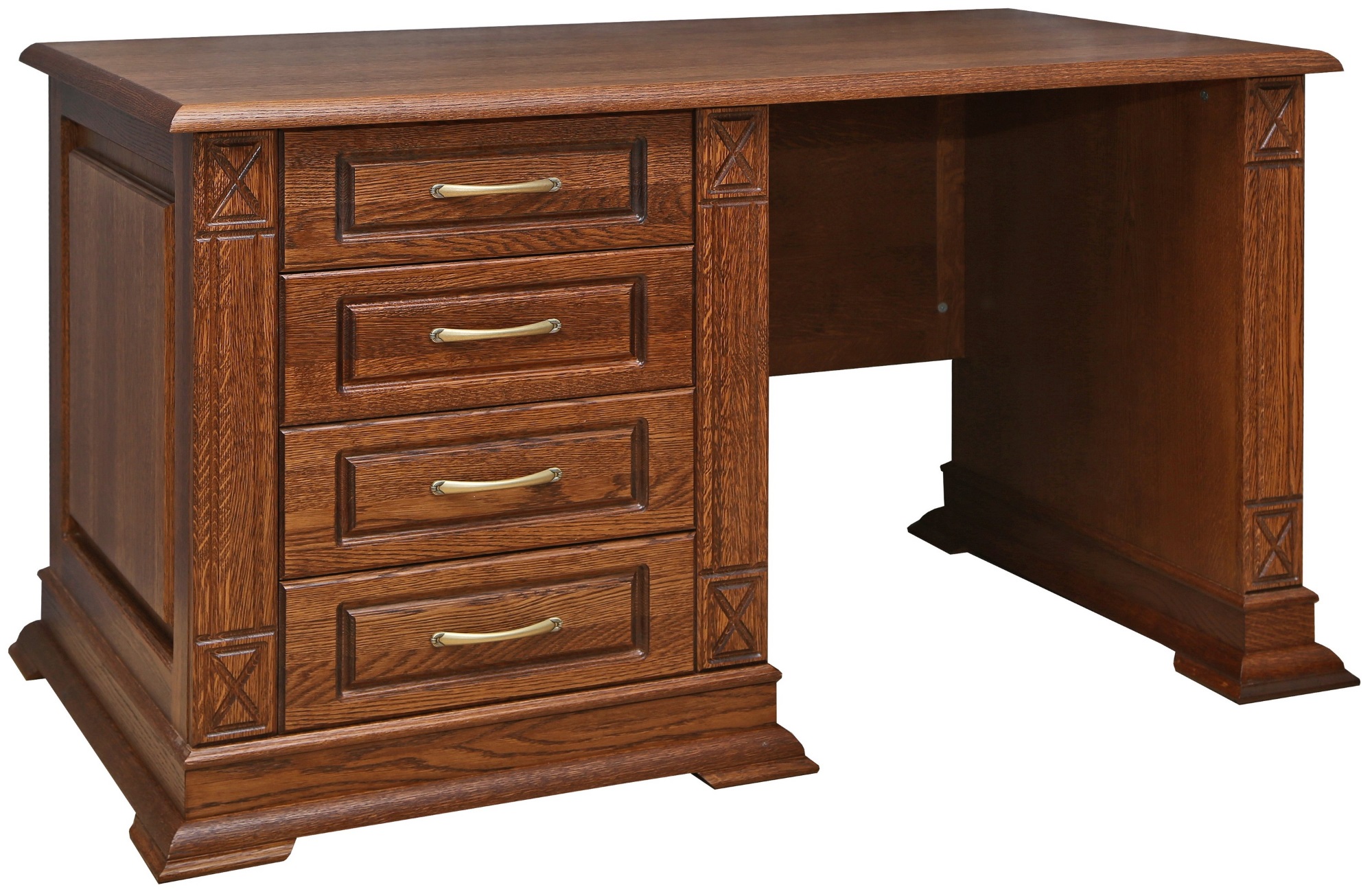 Стол письменный "Верди-Люкс" 9 мореный дуб.В НАЛИЧИИ.