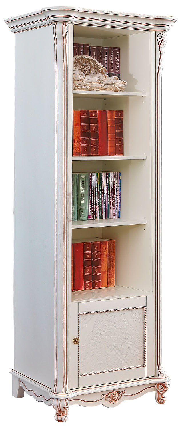 Шкаф «Алези» П1.350.0.22 (П350.22) слоновая кость с золочением