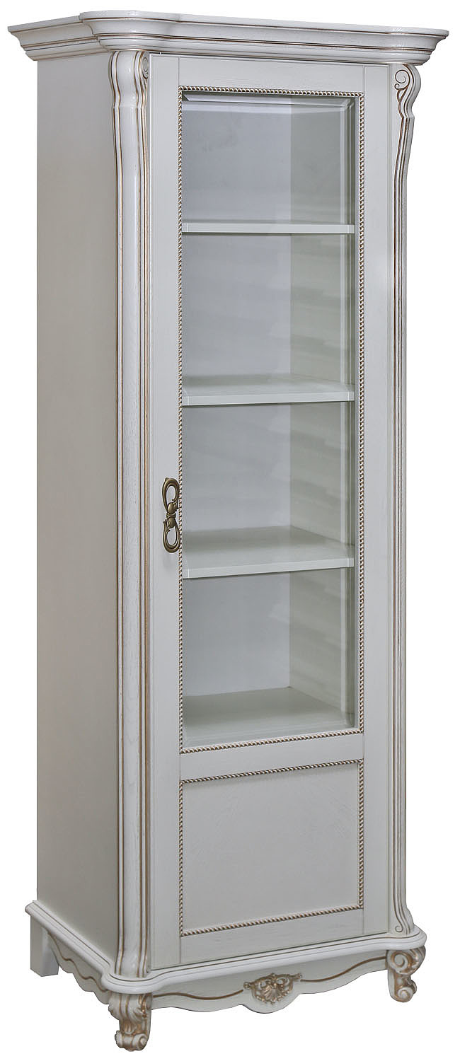 Шкаф «Алези» П1.350.0.23 (П350.23) слоновая кость с золочением