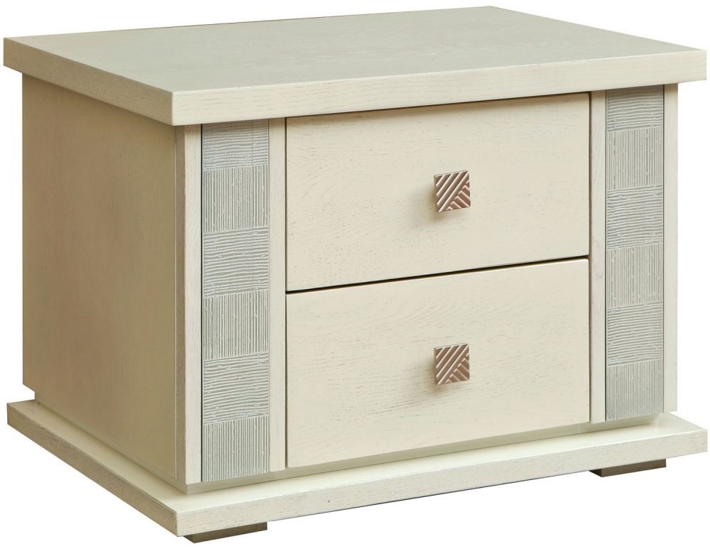 Тумба прикроватная "Тунис" слоновая кость