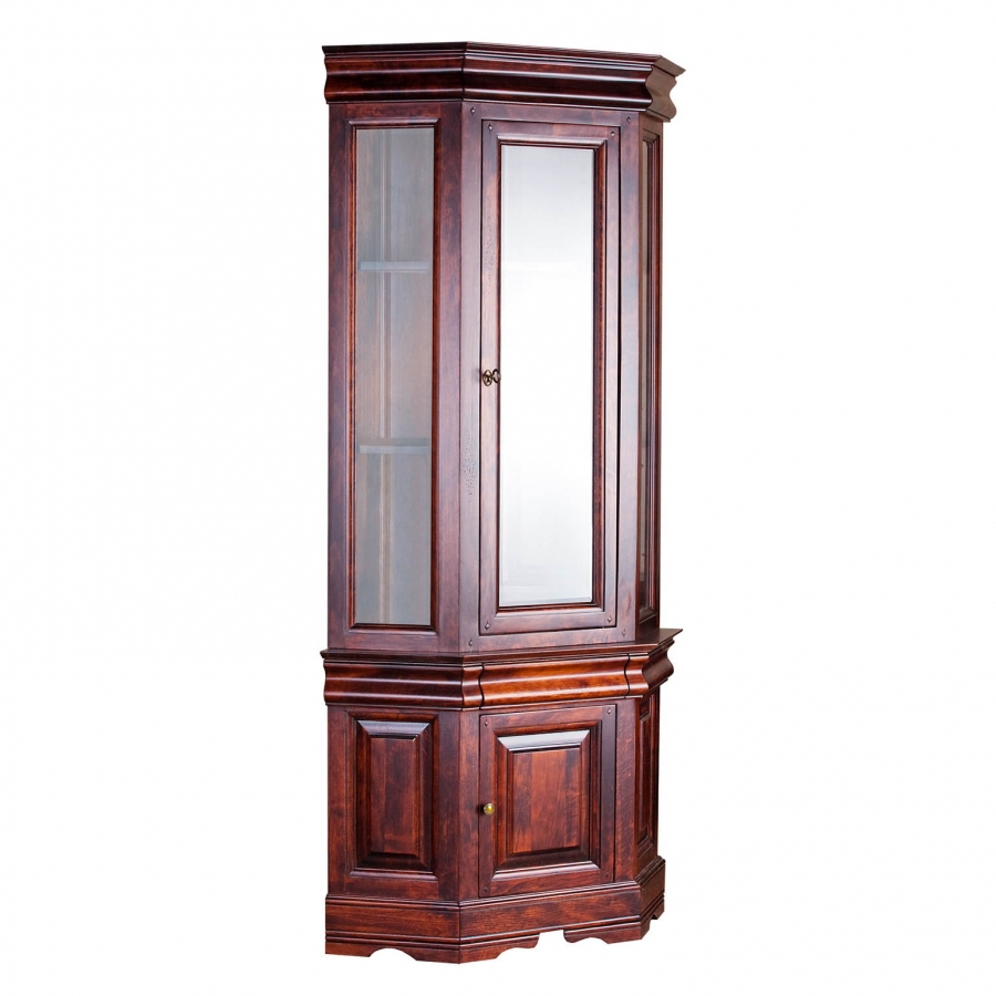 Шкаф с витриной "Луи Филипп" МО 28.04