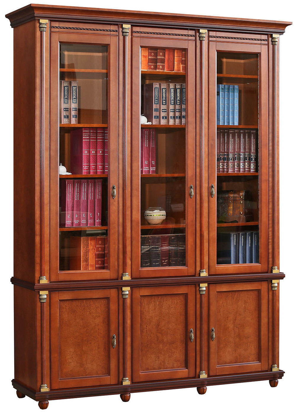 Шкаф для книг «Валенсия Классик» П3.0589.2.06 (П444.23)