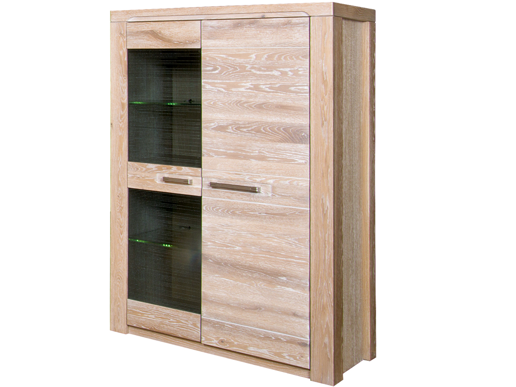 Шкаф с витриной "Мишель" 028