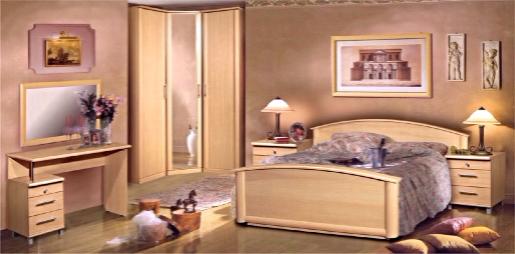 Белорусские комплекты для спальни из дуба