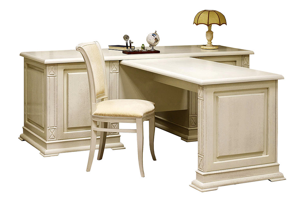 Стол «Верди Люкс 8» П432.13 слоновая кость