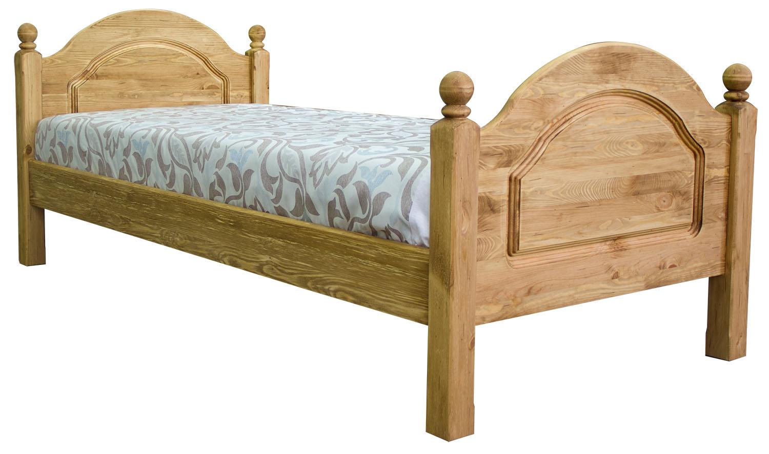 Кровать "Лотос" с/загл. с/ножн.сп. 0,9х2,0 Б-1089-05