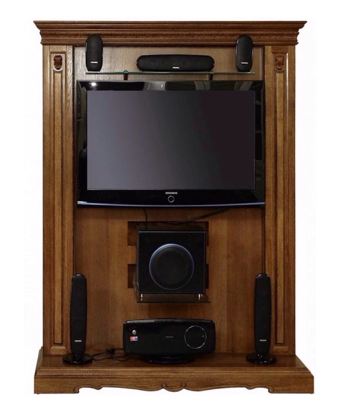 Тумба под телевизор "Милана"-Тв1 (мореный дуб).В НАЛИЧИИ.