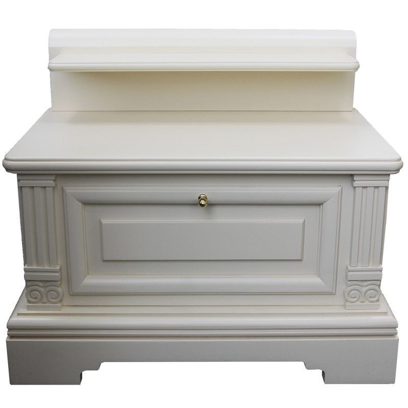 Тумба прикроватная "Престиж" ГМ-5983 крем с патиной