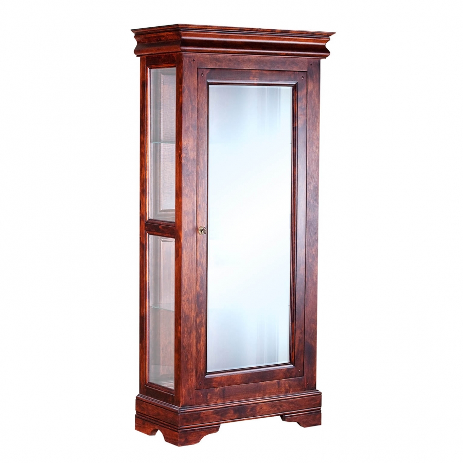 Шкаф с витриной "Луи Филипп" МО 28.01