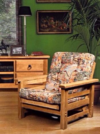 Мягкий стул-кресло с подлокотниками