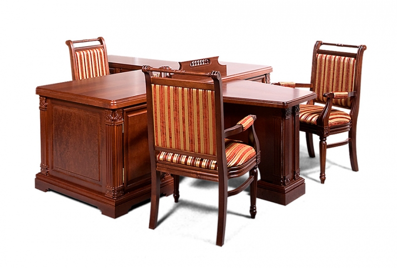 Стол рабочий с приставками "Престиж" ГМ-5974