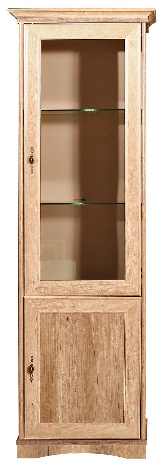 Шкаф с витриной «Турин» П7.036.0.12 (П036.12) дуб каньон