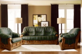 Кресло Даллас (натуральная кожа)