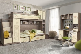 Кровать-чердак «Бритиш» П551.23