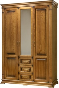 Шкаф трехдверный "Верди-Люкс" дуб.В НАЛИЧИИ.