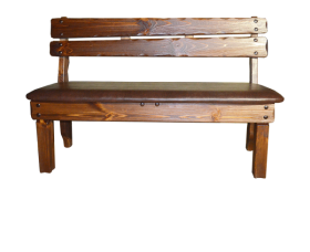 Скамья "Медведь" (кожа)