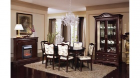 Шкаф-витрина "Паола" БМ-2114