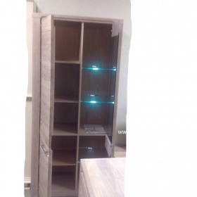 Шкаф с витриной "Мишель" 030