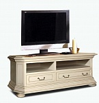 Тумба для радиоаппаратуры ГМ-5257 слоновая кость с патинированием