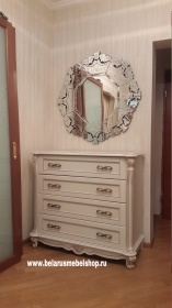 Туалетная тумба "Алези" слоновая кость с золочением.В НАЛИЧИИ