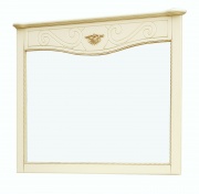 Зеркало "Алези" слоновая кость с золочением