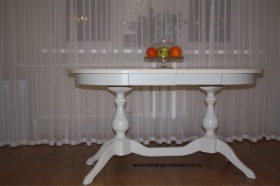 Стол обеденный "Верди 5РД"  слоновая кость.В НАЛИЧИИ.