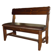Скамья "Русич" (кожа)