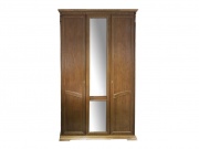 Шкаф трехдверный "Лика" медовый дуб с золотой патиной .В НАЛИЧИИ.