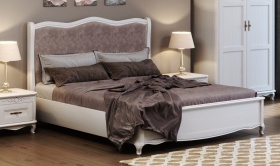 Кровать 160 (с основанием) "Савьера" ВМФ-1971