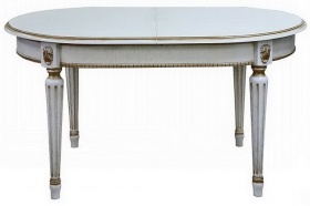 Стол "Милана 10" П313.02 слоновая кость с золочением Стол "Милана 10" П313.02 слоновая кость с золочением