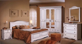 Шкаф 4-х дверный "Паола" БМ-2164 розовый пепел Шкаф 4-х дверный "Паола" БМ-2164 розовый пепел