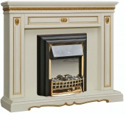 Портал для камина «Милана 17с» П265.17с слоновая кость с золочением Портал для камина «Милана 17с» П265.17с слоновая кость с золочением