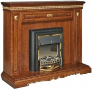 Портал для камина «Милана 17с» П265.17с черешня с золочением Портал для камина «Милана 17с» П265.17с черешня с золочением