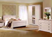 Спальня "Лика-1"белая эмаль
