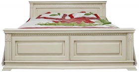 Кровать двуспальная "Верди-Люкс 160x200" слоновая кость.В НАЛИЧИИ.