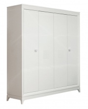 Шкаф 4-дверный для одежды "Сабрина" ММ-302-01/04Б