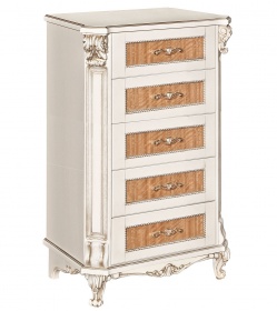 Тумба "Альба 04с" П 524.04с слоновая кость с золочением