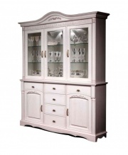 Буфет "Паола" (БМ-2106 + БМ-2105) розовый пепел