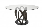 Стол обеденный "Инфинити одиночный" круглый