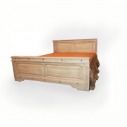 Кровать двуспальная "Викинг-01" 1,8 (1800*1950) браш