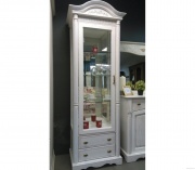 Витрина "Паола" БМ-2102 розовый пепел