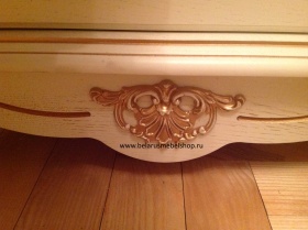 Тумба прикроватная "Алези" слоновая кость