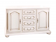 Тумба "Давиль" 3410 белая эмаль с золотой патиной.В НАЛИЧИИ.