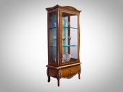 Шкаф с витриной "Трио"